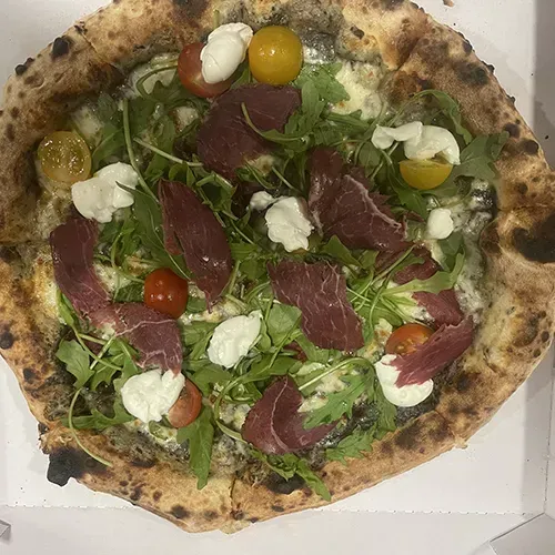Pizza jambon à Colombes