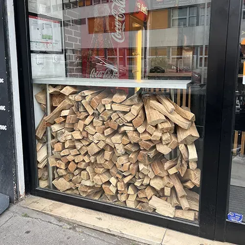 Bois de pizzas à Colombes